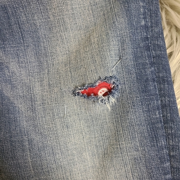 American Eagle Distressed  Straight Leg Jeans - Picture 8 of 14